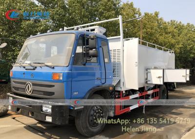 China Taxa de sobrevivência 99% de Dongfeng 4x2 10T Live Fish Delivery Truck With à venda