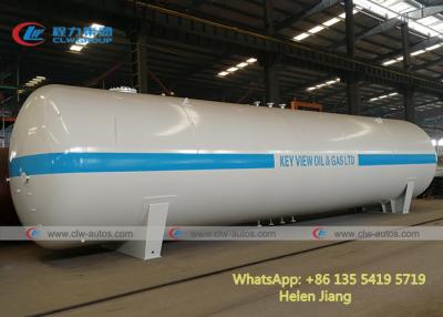 China Flüssiggas-Sammelbehälter 40MT 80M3 mit waagerecht ausgerichtetem Messgerät Rochesters zu verkaufen