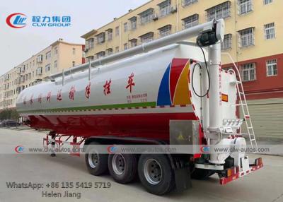 China SGS 3 Axle 40000L Hydraulic Auger Bulk Feed Delivery Truck for sale