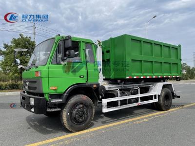 China Factory Price 13,000L China Dongfeng Hydraulic Arm System 13cbm Hook Lift Garbage Truck for sale