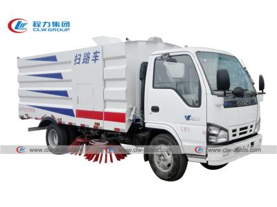 China EURO 4 5 Ton ISUZU LHD Vacuum Road Sweeper Truck for sale