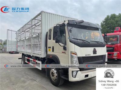 China Sinotruk Howo 4x2 Fence Cargo Truck For Livestock Transport for sale