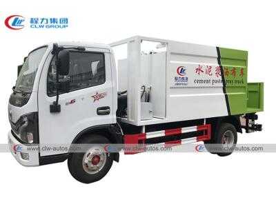 China LHD Dongfeng 4x2 5M3 Cement Paste Spray Truck for sale