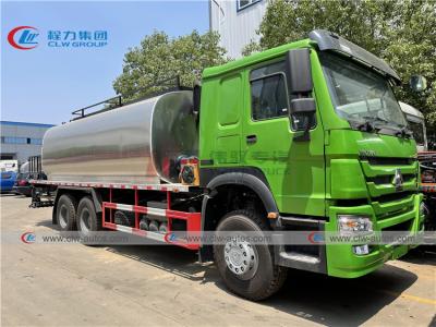 중국 도로 건설을 위한 Sinotruk Howo 6x4 336HP 아스팔트 분배자 트럭 판매용