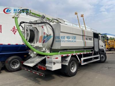 Chine Camion à haute pression 10M3 12M3 d'aspiration de boue de vide de Foton à vendre
