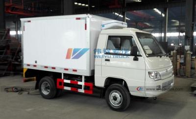 China Foton Forland 1 Ton Small Freezer Van Truck For Meat Transport for sale
