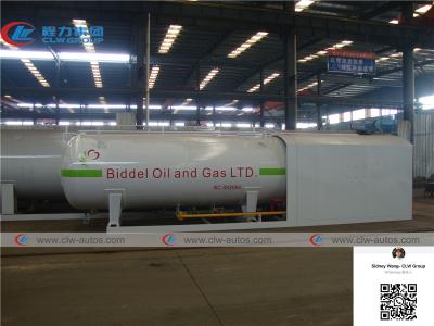 China 10000 Liters 5 Tons LPG Skid Station With Carbon Steel Q345R Tank for sale