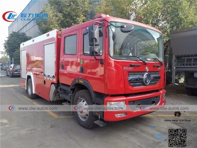 China 4000L de Brandpumper van Dongfeng Duolicar 4x2 van de watertank Vrachtwagen Te koop