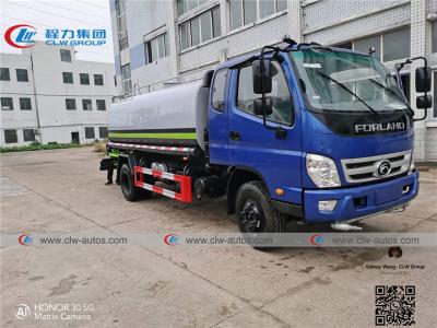 中国 Foton Forland 5cbmの炭素鋼のガソリン タンクのトラック 販売のため