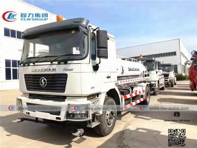 China Shacman 10m3 Q235 Carbon Steel Tank Water Bowser Truck for sale