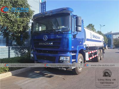 Cina camion di trasporto dell'acqua di 20m3 Shacman 6x4 con il carro armato Q235 in vendita