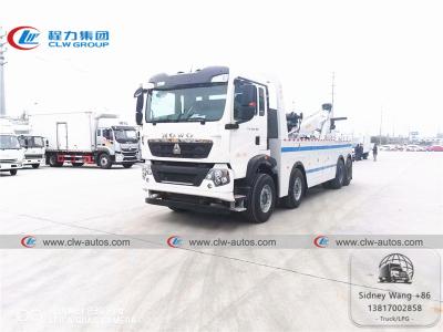 중국 긴급 도로 회복을 위한 SINOTRUK HOWO 6x4 20T 25T 결합된 구조차 견인 트럭 판매용