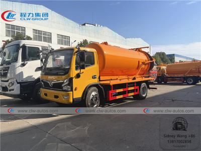 China DONGFENG Furuicar 8m3 Vacuum Suction Septic Tank Truck for sale