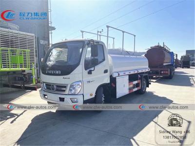中国 LHD/RHD Foton Aumark 4x2 5m3の重油の配達用トラック 販売のため