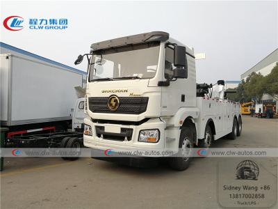 중국 371HP 30 - 60T Shacman 8x4 대형 구조차 트럭 판매용