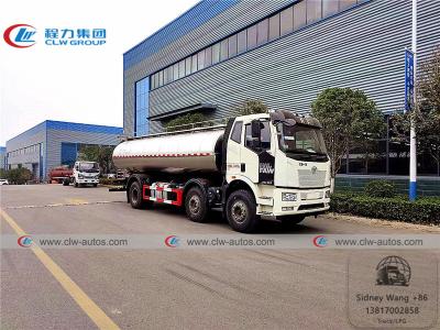 China FAW 6x2 18000 Liters SS 304 2B Milk Transport Truck for sale