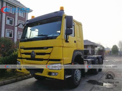 China Cabeça do trator de Sinotruk Howo 6x4 371HP principal - caminhão do motor à venda