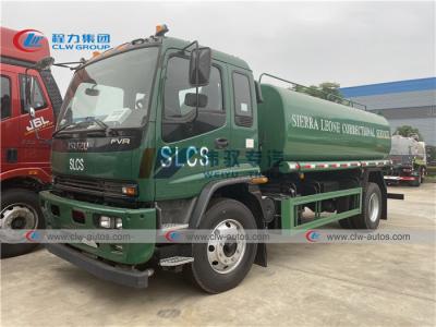 China ISUZU 14000L Water Sprinkler Truck With Q235 Carbon Steel Tank for sale