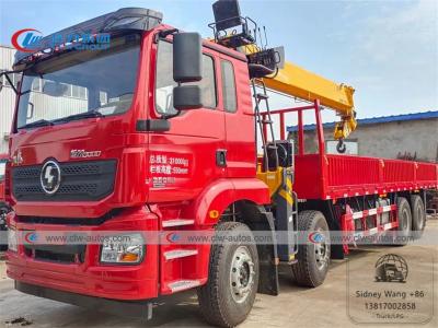 China Shacman M3000 8x4 12 - guindaste 16T telescópico montado caminhão à venda