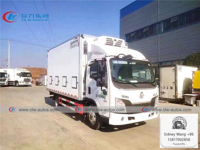 China Dongfeng 4x2 3T Refrigerated Delivery Truck For Livestock And Poultry for sale