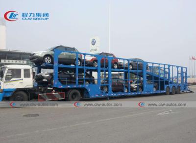 China 2 / Transporte de 3 Axle Semi Truck Trailers For SUV en venta