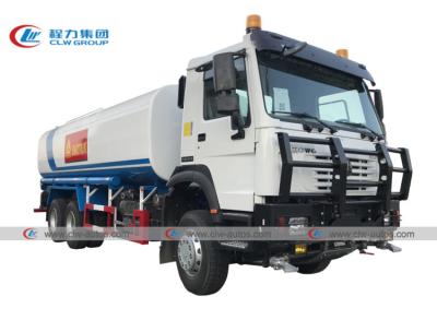 China Sinotruk Howo 6x6 Off Road 20000L Water Sprinkler Truck for sale