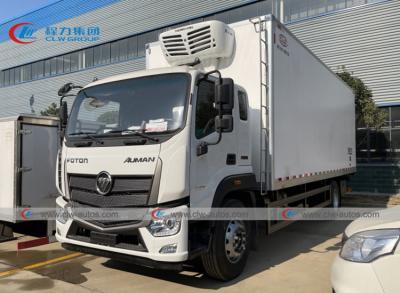 China FOTON AUMAN 4x2 8T 10T refrigeró el camión de la comida en venta