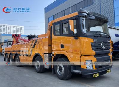 China SHACMAN 10x6 16 Wheeler 30T Road Recovery Wrecker Tow Truck for sale