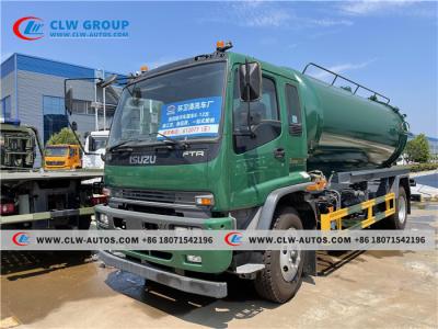 China ISUZU FTR 10cbm Sewer Cleaning Truck For Sludge Treatment for sale