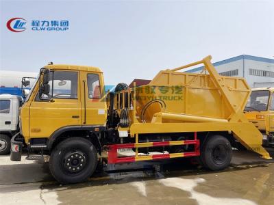 China Euro3 4 * 2 10cbm 10m3 Refuse Skip Loader Truck Achterlader Vuilniswagens Te koop