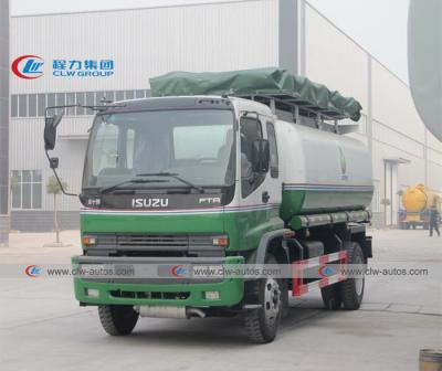 China 12m3 LHD / RHD Isuzu 4x2 Fuel Delivery Truck oil trailer for sale