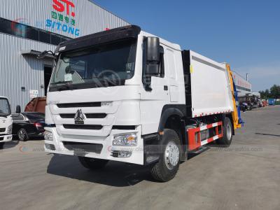 China 15cbm Sinotruk HOWO Heavey Duty Household Garbage Waste Compactor Truck for sale