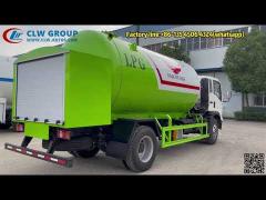 15000L LPG Bobtail Tanker Truck for Filling Gas Cylinders