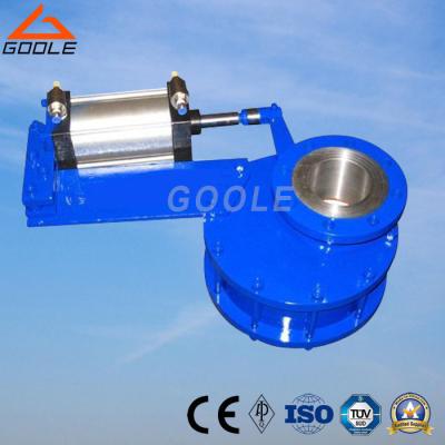 China Pneumatic Ceramic Swing Discharge Gate Valve for sale
