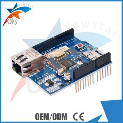 China Ethernet W5100 R3 Shields for Arduino UNO R3 , Adds Section Micro-SD Card Slot for sale