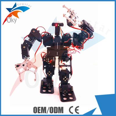 China Diy Robot Kit 15 DOF Robot With Claws Full Steering Bracket Accessories for sale