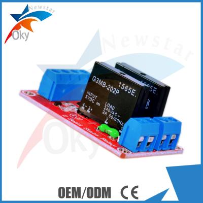 China 2 Channel SSR Solid State Arduino Relay Module Low Level Relay Module For Arduino for sale