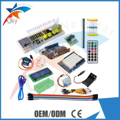 China Low-input starter kit for Arduino for Step Motor / Servo / 1602 LCD / Breadboard / Jumper Wire / UNO R3 for sale