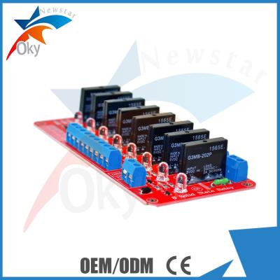 China 8 Channel SSR Arduino Solid State Relay Shield With Low Level for sale