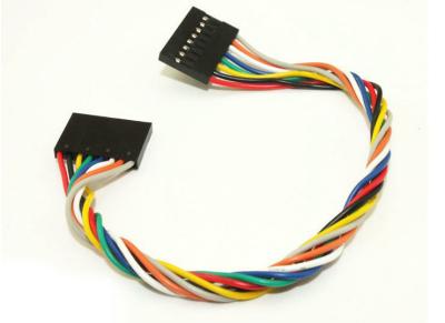 China 8 Pin Jumper Wire Female To Female For Arduino , 20cm Dupont Wire Cable for sale