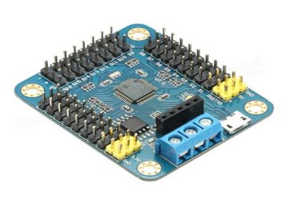 China Tablero del servocontrol del robot de Arduino DOF de 16 canales para los proyectos de Educatinal DIY en venta