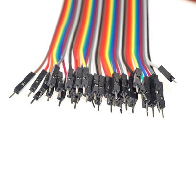 China 40cm  40 Pin Male To Male Dupont Jumper Wires for sale