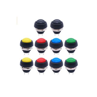 China PBS-33B 2 Pin Waterproof Momentary Push Button Switch for sale