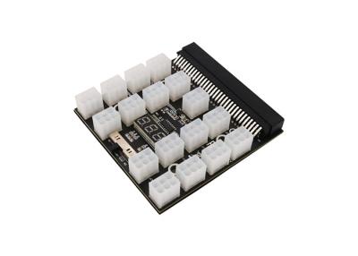 China ATX 17x 6 Pin Power Supply Breakout Board 12V para Ethereum en venta