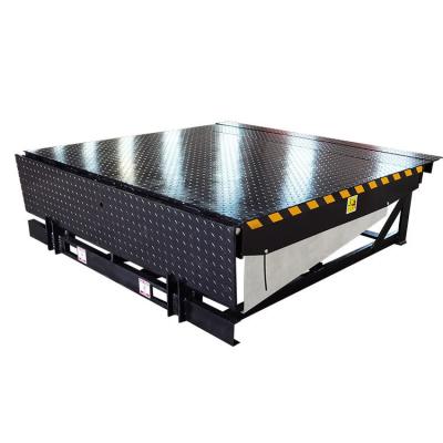 China 6000Kg Stationary Container Loading Dock Ramp , Adjustable Hydraulic Dock Levelers Te koop