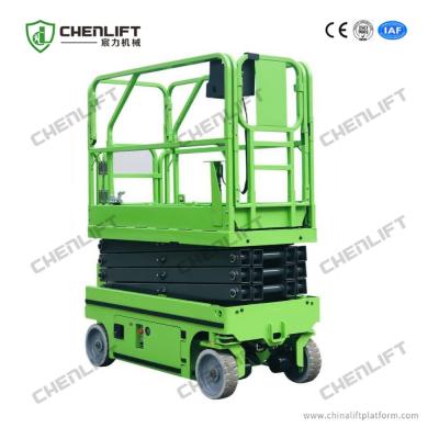 China Working Height Max 12m Electric Self Propelled Vertical Lift Platform of 320kg Loading Capacity for sale