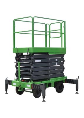 China 7.5m Mobile Scissor Lift With Anti - Skid Platform 1.8 * 1m of 450kg of Capacity for sale