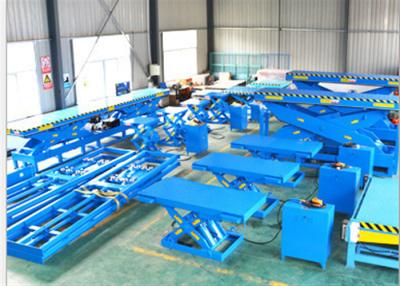 China Blue Man Lifting Use Mobile Scissor Lift 4.5m Max Height Safe And Reliable for sale