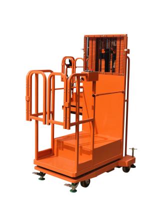China Sep Model Semi Electric Order Picker Manual Pushing With 4.5m Platform Height for sale