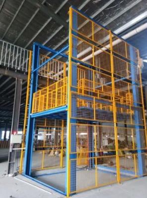 China 1T Load 4m Height 2.2 kw Motor Power Hydraulic Cargo Lifting Platform with CE for sale